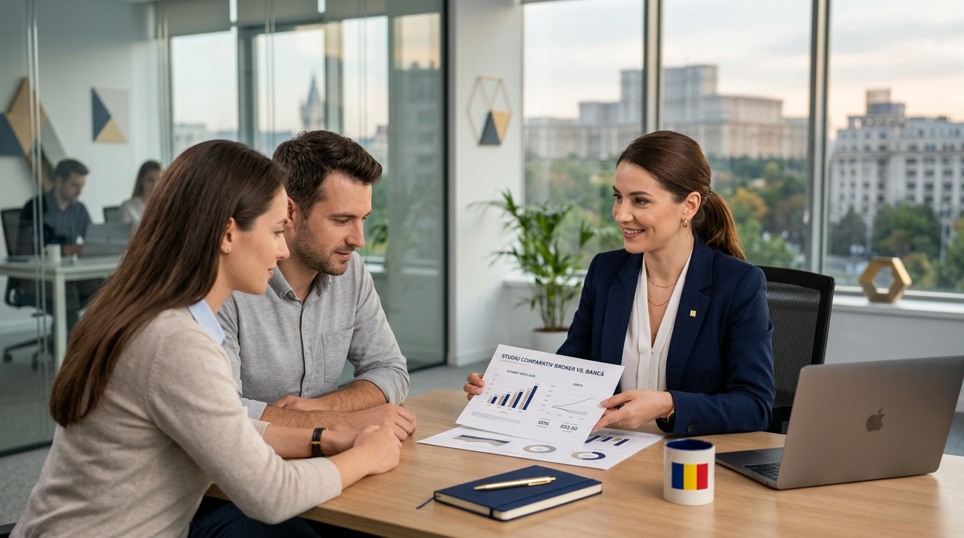 Broker Credite București vs. Bancă: Studiu Comparativ 2026