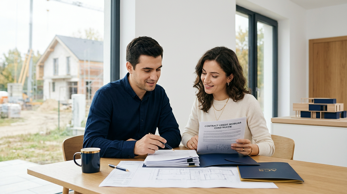 Construcția unei locuințe finanțate prin credit imobiliar